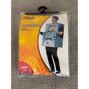 Spirit Halloween Adult Breathalyzer‎ Costume NEW Funny Party Drinking Blow Here